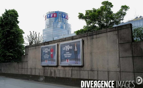 La tour TF1 à Boulogne Billancourt