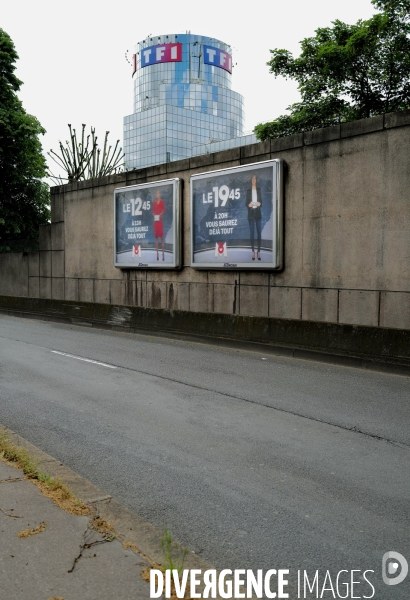 La tour TF1 à Boulogne Billancourt