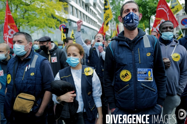 Manifestation des postiers