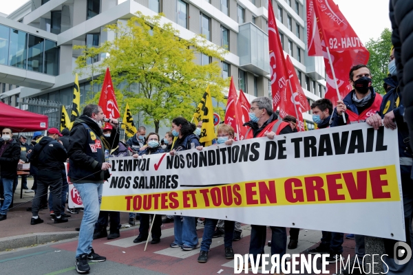 Manifestation des postiers