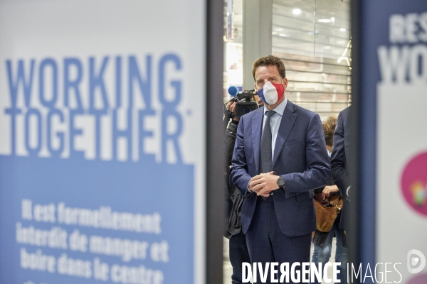 Reprise aux Halles, Le president du MEDEF , geoffroy Roux de Bezieux