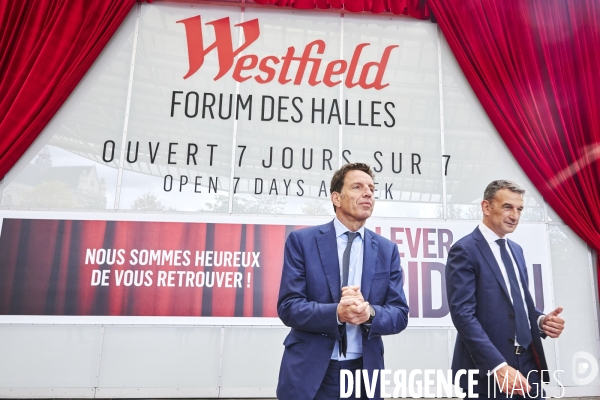 Reprise aux Halles, Le president du MEDEF , geoffroy Roux de Bezieux