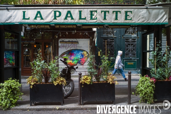 Le Quartier Latin se prépare à ouvrir ses terrasses.