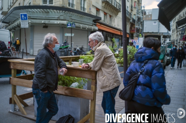 Le Quartier Latin se prépare à ouvrir ses terrasses.