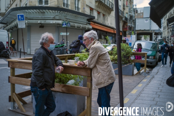 Le Quartier Latin se prépare à ouvrir ses terrasses.