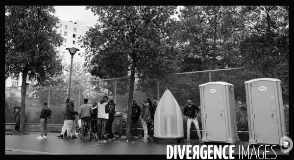 Crack à Stalingrad / concert de casseroles quai de la seine