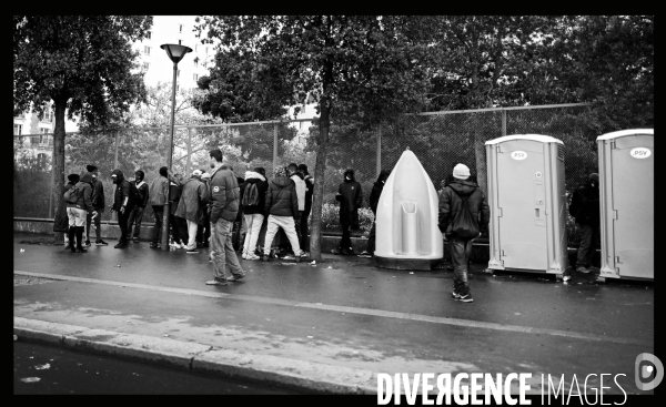 Crack à Stalingrad / concert de casseroles quai de la seine