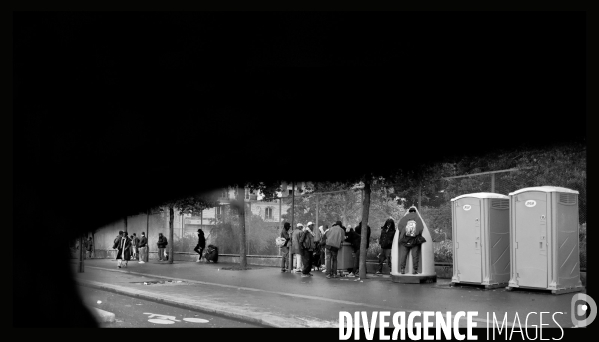 Crack à Stalingrad / concert de casseroles quai de la seine