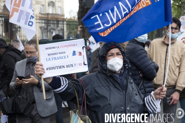 Marche citoyenne des policiers