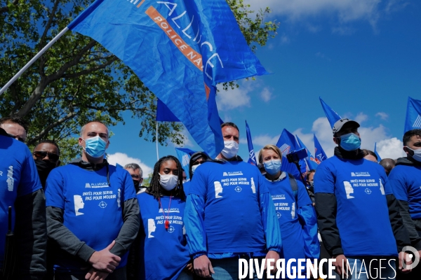 Manifestation des policiers