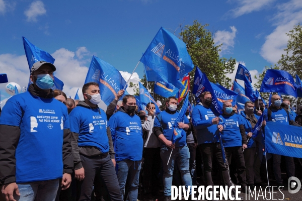 Manifestation des policiers