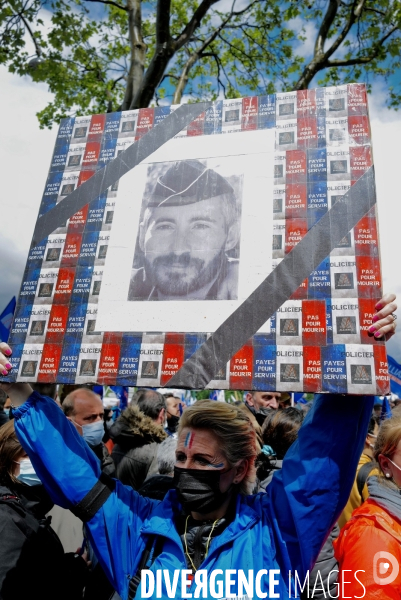 Manifestation des policiers