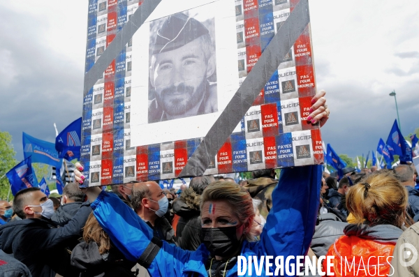 Manifestation des policiers