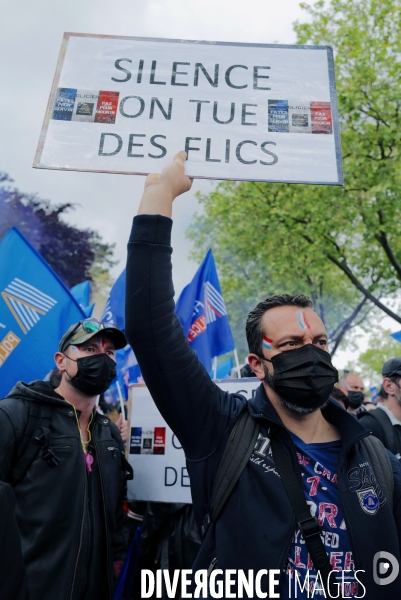 Manifestation des policiers