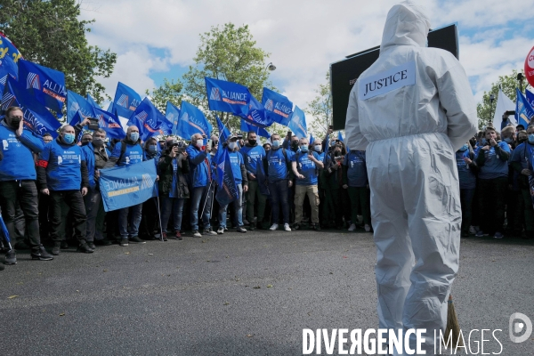 Manifestation des policiers