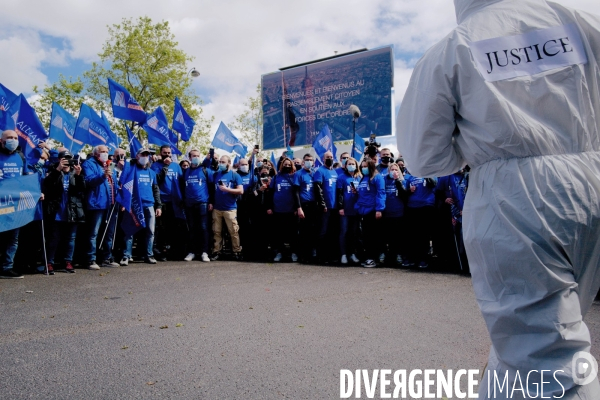 Manifestation des policiers