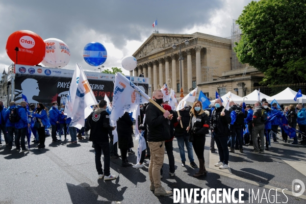 Manifestation des policiers