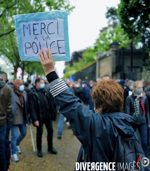 Manifestation des policiers
