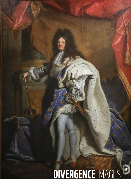 Reouverture du chateau de  versailles expo hyacinthe rigaud