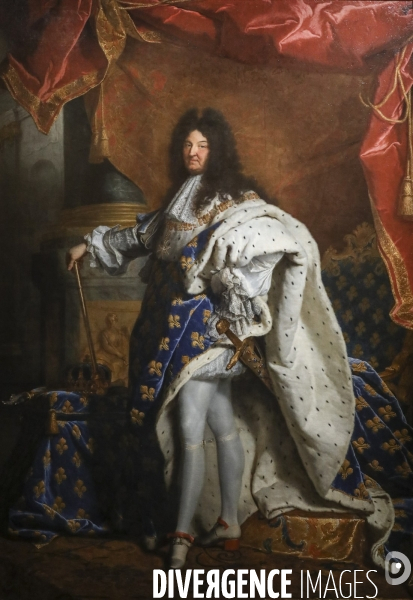 Reouverture du chateau de  versailles expo hyacinthe rigaud