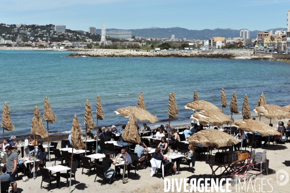 Réouverture des terrasses et boutique à Marseille