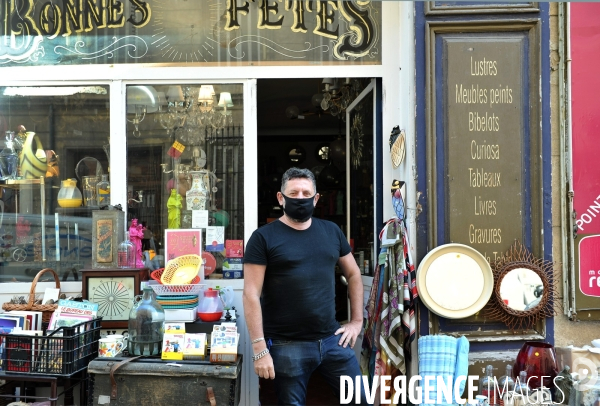 Réouverture des terrasses et boutique à Marseille