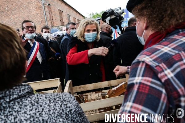 Rn : marine le pen a berlancourt dans les hauts de france