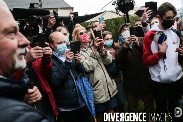 Rn : marine le pen a berlancourt dans les hauts de france