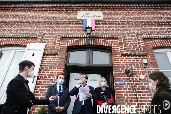 Rn : marine le pen a berlancourt dans les hauts de france