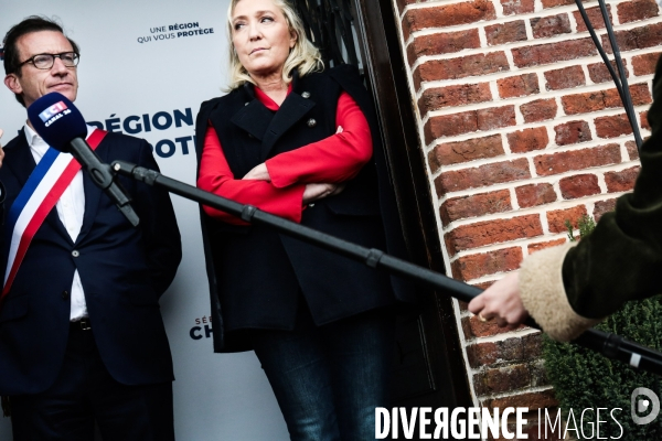 Rn : marine le pen a berlancourt dans les hauts de france