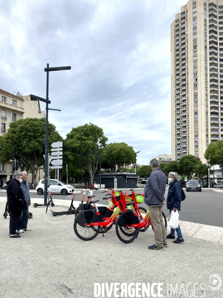 Marseille : Des vélos électriques en libre-service