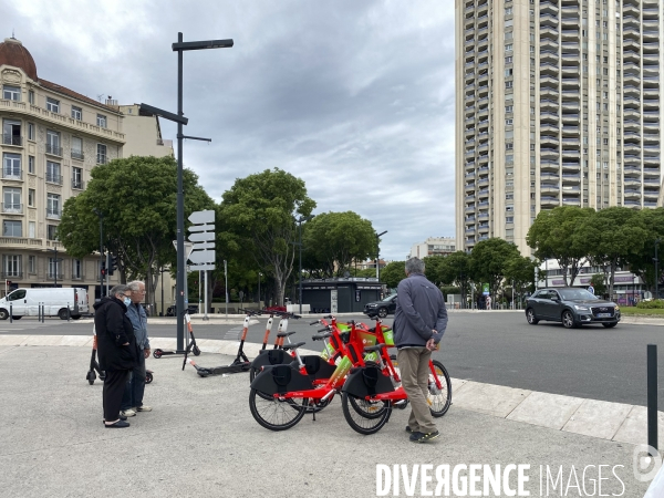 Marseille : Des vélos électriques en libre-service