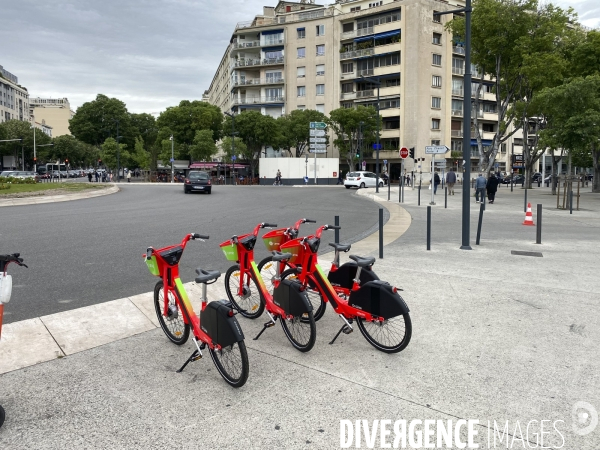 Marseille : Des vélos électriques en libre-service