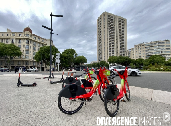Marseille : Des vélos électriques en libre-service