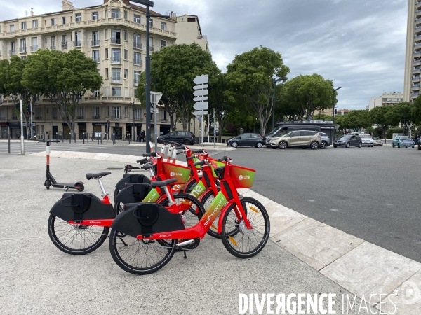 Marseille : Des vélos électriques en libre-service