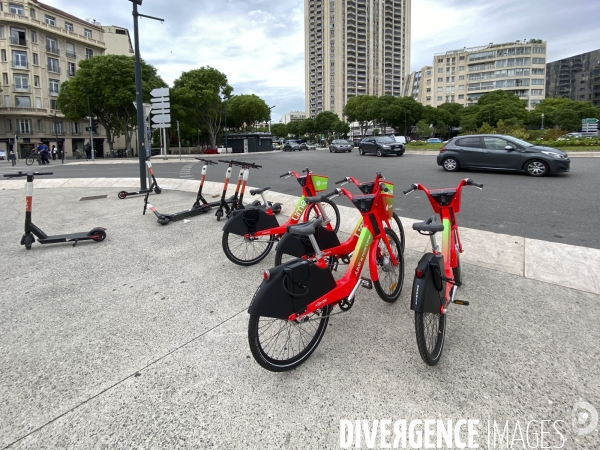 Marseille : Des vélos électriques en libre-service