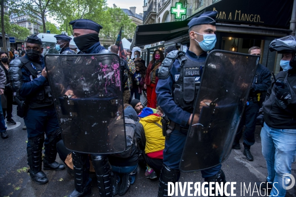 Manifestation contre la réforme de l assurance chômage.