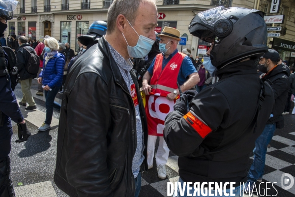 Manifestation contre la réforme de l assurance chômage.