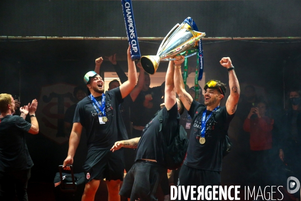 Victoire du Stade Toulousain Rugby en Champions Cup 2021