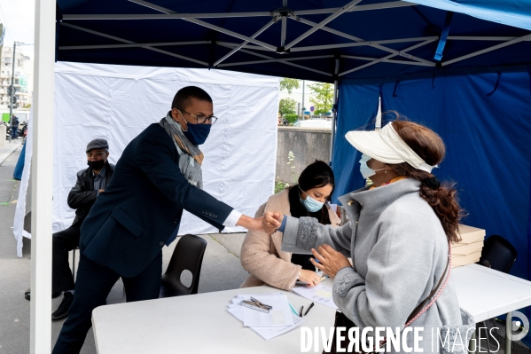 Vaccination itinérante à Saint-Ouen
