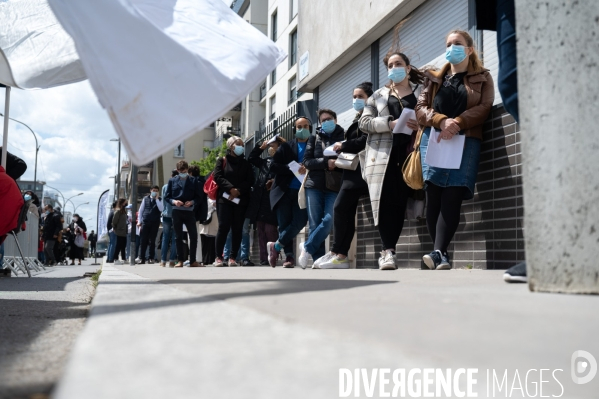 Vaccination itinérante à Saint-Ouen