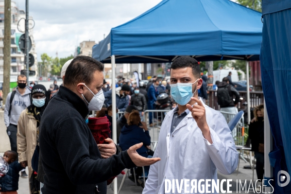 Vaccination itinérante à Saint-Ouen