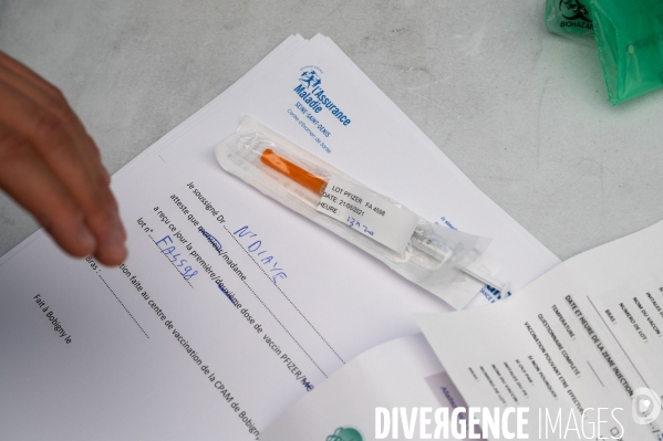 Vaccination itinérante à Saint-Ouen