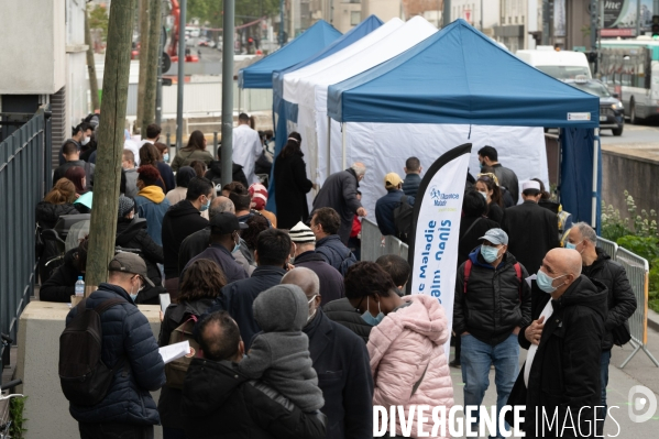 Vaccination itinérante à Saint-Ouen