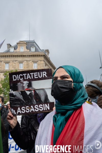 Manifestation de soutien au peuple palestinien