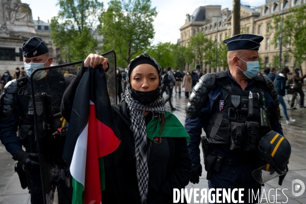 Manifestation de soutien au peuple palestinien