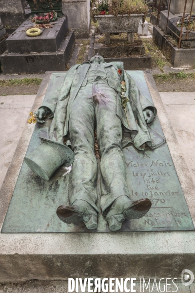 Personnalites du pere lachaise et rites divers