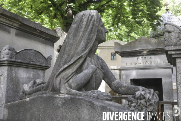 Personnalites du pere lachaise et rites divers