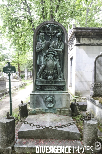 Personnalites du pere lachaise et rites divers