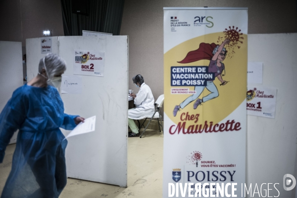 Centre de vaccination « chez Mauricette ».